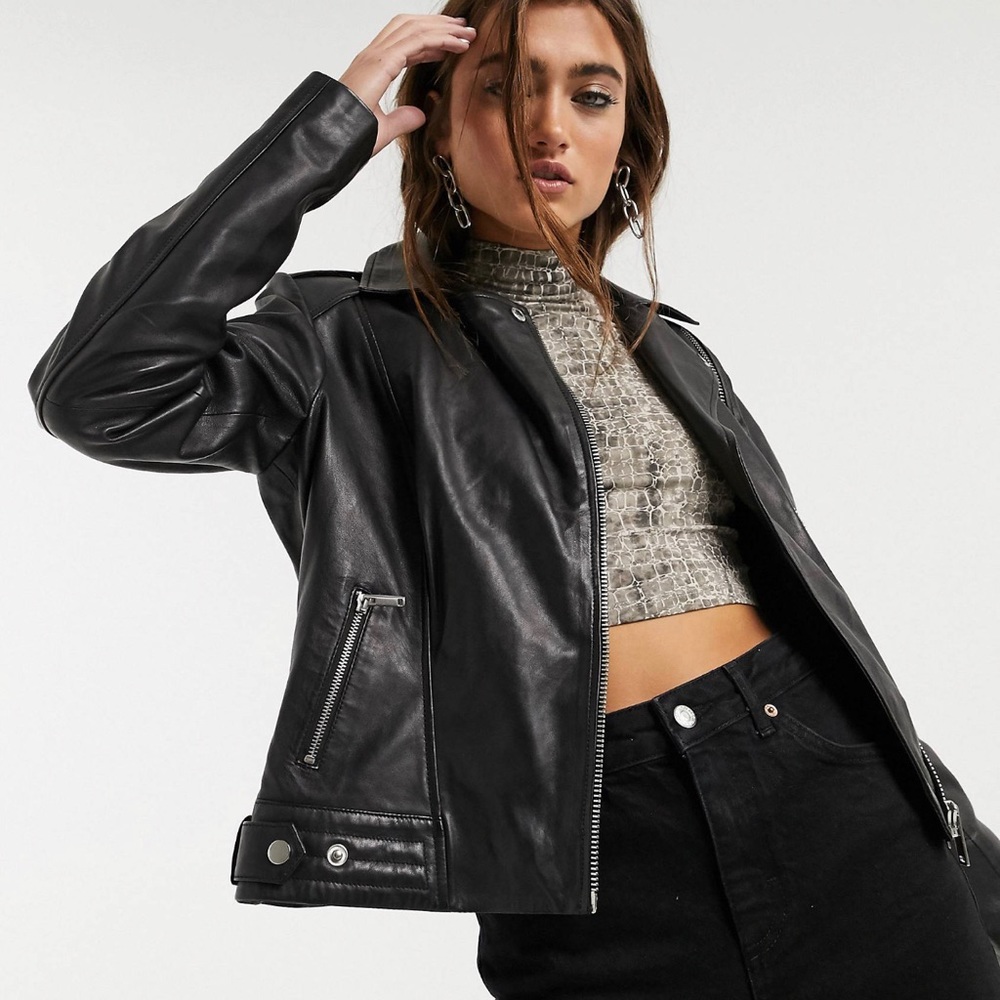 Barney’s Original Leather Jacket - Picture 2 of 3
